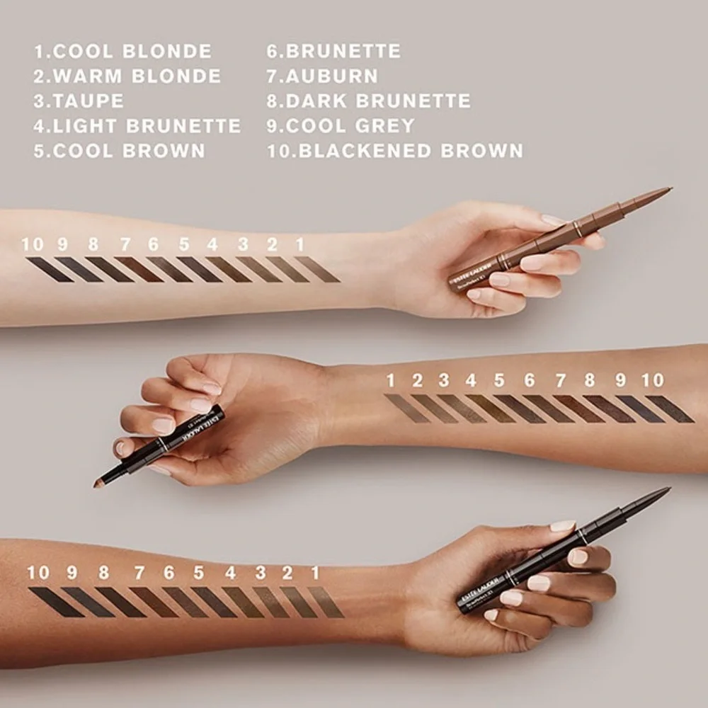 Estee Lauder Brow Perfect 3D All In One Styler Brow Pencil 02 Cool Blonde NWT